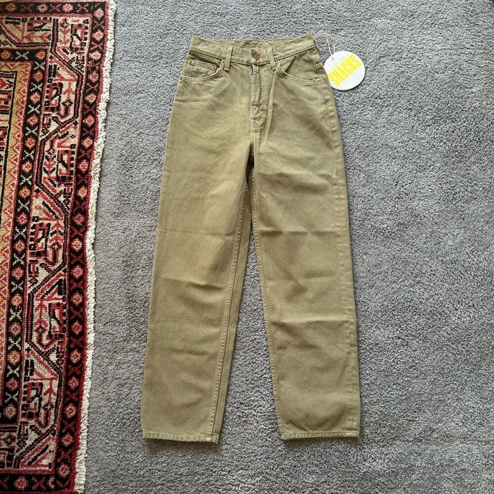 MOTHER Snacks HW Double Stack Ankle Jeans NWT